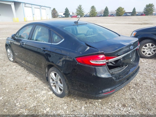 44529610 :رقم المزاد ، 3FA6P0UU3JR273668 vin ، 2018 Ford Fusion Hybrid S مزاد بيع