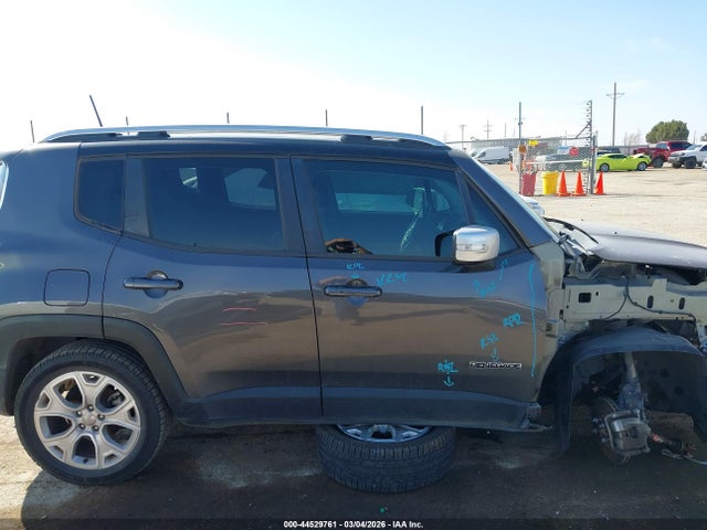 Продажа на аукционе авто 2018 Jeep Renegade Limited Fwd, vin: ZACCJADB6JPG68523, номер лота: 44529761