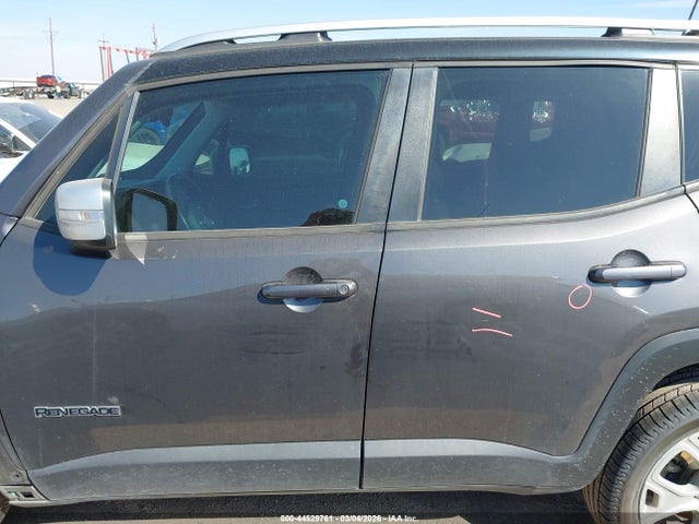 Продажа на аукционе авто 2018 Jeep Renegade Limited Fwd, vin: ZACCJADB6JPG68523, номер лота: 44529761