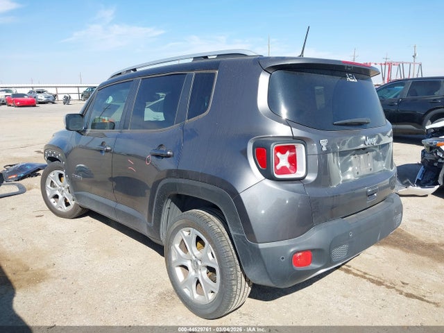 Продажа на аукционе авто 2018 Jeep Renegade Limited Fwd, vin: ZACCJADB6JPG68523, номер лота: 44529761