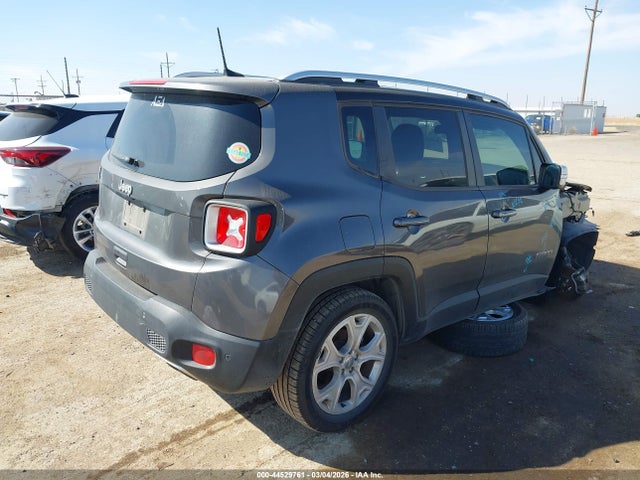 Продажа на аукционе авто 2018 Jeep Renegade Limited Fwd, vin: ZACCJADB6JPG68523, номер лота: 44529761