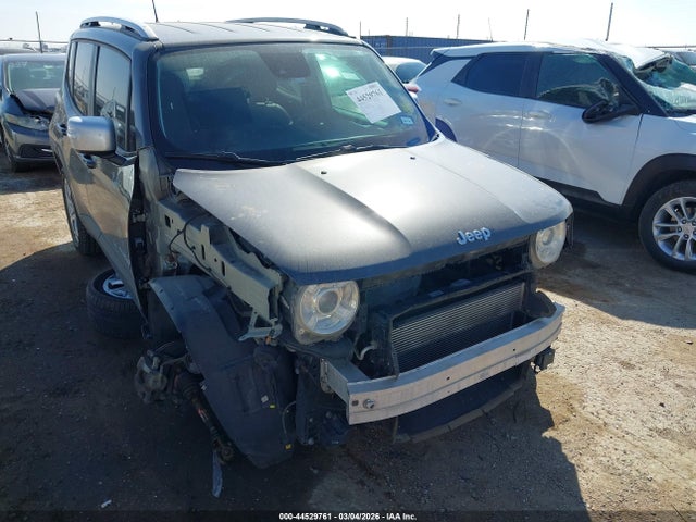 Продажа на аукционе авто 2018 Jeep Renegade Limited Fwd, vin: ZACCJADB6JPG68523, номер лота: 44529761