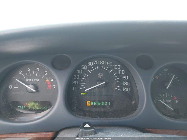 Продажа на аукционе авто 2001 Buick Lesabre Limited, vin: 1G4HR54K61U298982, номер лота: 44529828