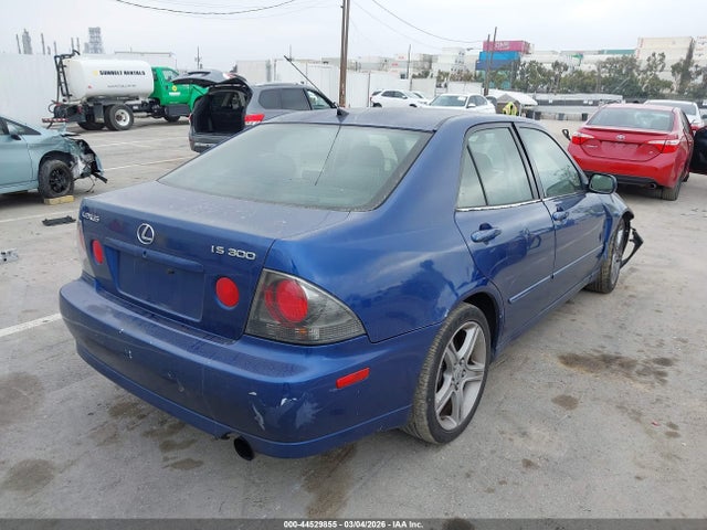 2003 Lexus Is 300 მანქანა იყიდება აუქციონზე, vin: JTHBD192130069807, აუქციონის ნომერი: 44529855