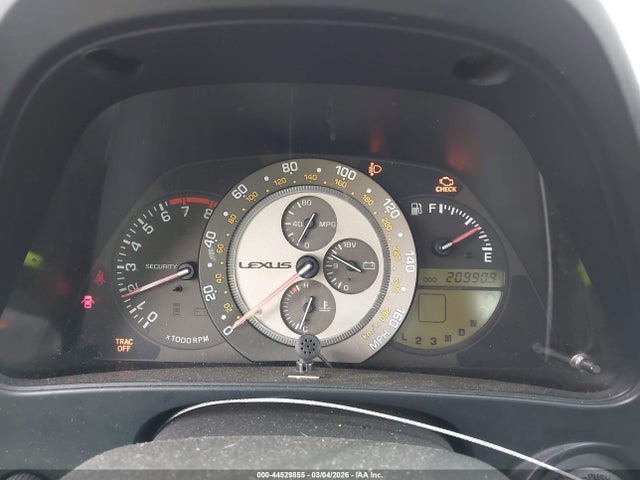 2003 Lexus Is 300 მანქანა იყიდება აუქციონზე, vin: JTHBD192130069807, აუქციონის ნომერი: 44529855