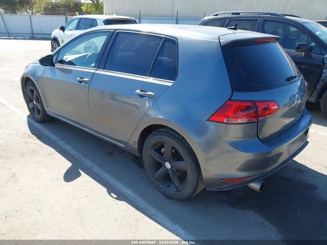 44529943 :رقم المزاد ، 3VWRA7AU2FM043661 vin ، 2015 Volkswagen Golf Tdi Se 4-door مزاد بيع