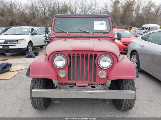 Продаж на аукціоні авто 1983 Jeep Jeep Cj7, vin: 1JCCN87E5DT076766, номер лоту: 44530040