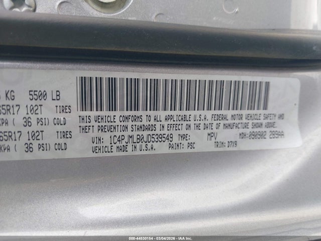 2018 JEEP CHEROKEE 1C4PJMLB0JD539549 Photo 8