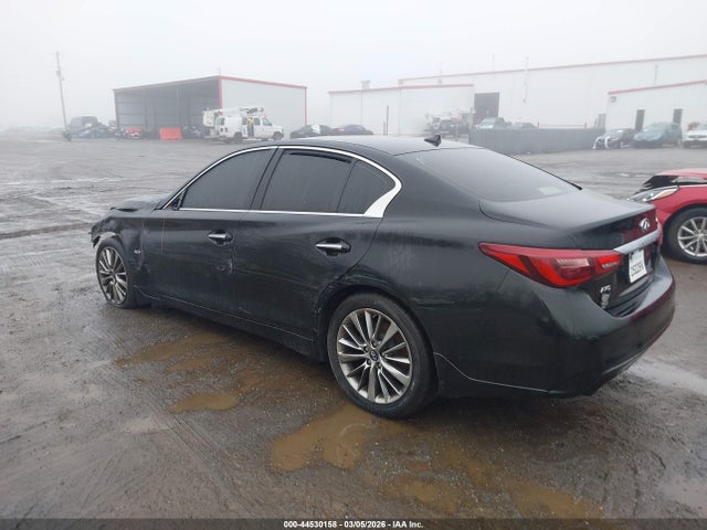 44530158 :رقم المزاد ، JN1EV7AR5JM438376 vin ، 2018 Infiniti Q50 3.0t Luxe مزاد بيع