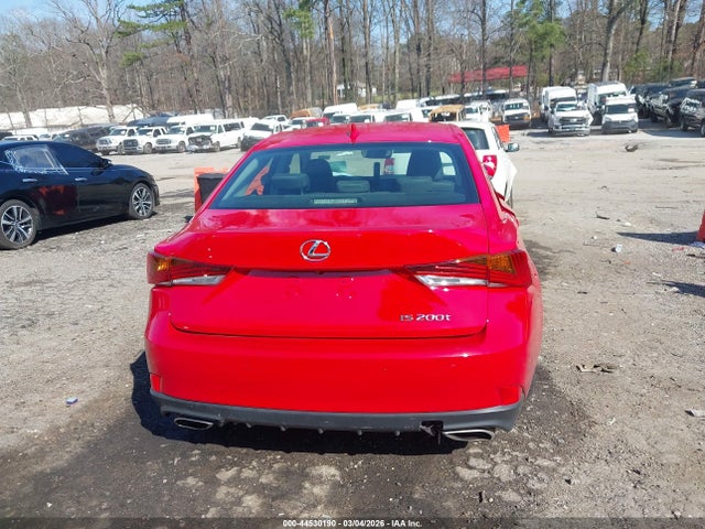 Aukcja sprzedaży 2017 Lexus Is 200t, vin: JTHBA1D21H5048286, numer aukcji: 44530190