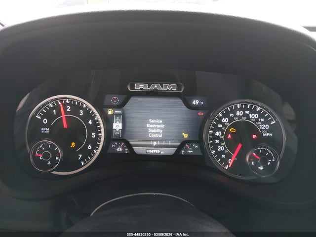 44530250 :رقم المزاد ، 1C6SRFFP4SN729377 vin ، 2025 Ram 1500 Big Horn  4x4 5'7 Box مزاد بيع