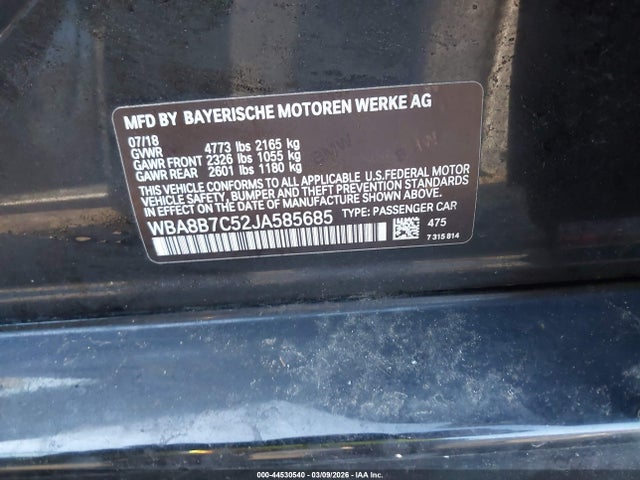 2018 BMW 340I WBA8B7C52JA585685 Photo 8