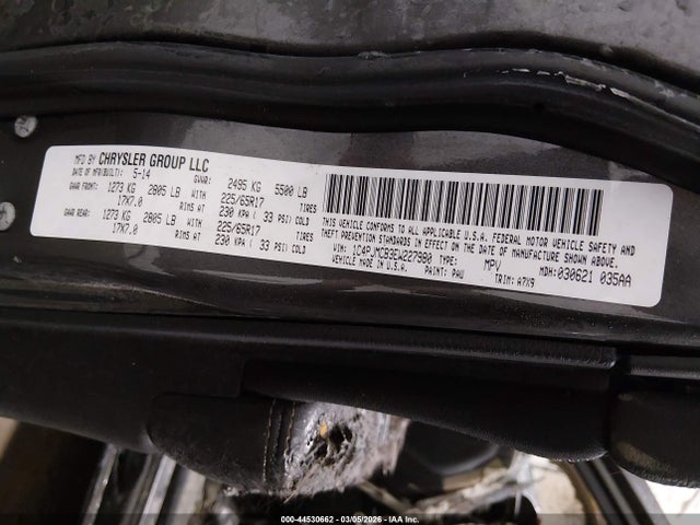 Jeep Cherokee Latitude 2014 1C4PJMCB3EW227980 Image 9