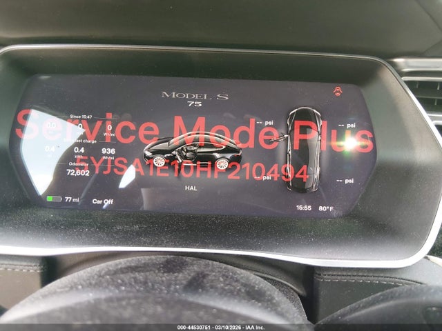2017 TESLA MODEL S 5YJSA1E10HF210494 Photo 6