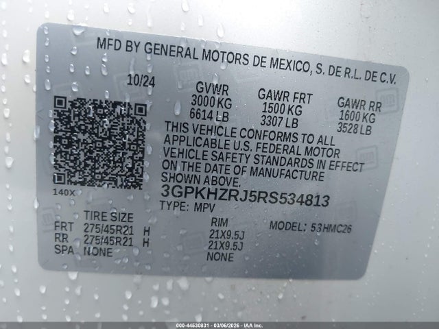 Honda Prologue Elite 2024 3GPKHZRJ5RS534813 Image 9
