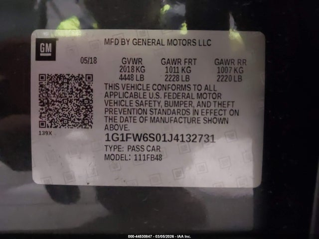 2018 CHEVROLET BOLT EV 1G1FW6S01J4132731 Photo 8