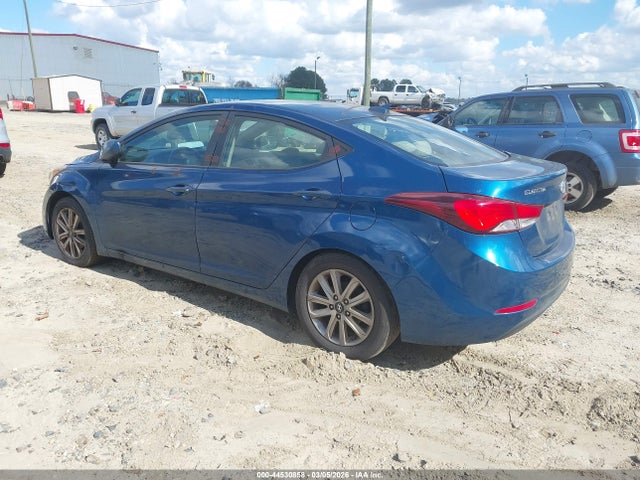 Продажа на аукционе авто 2016 Hyundai Elantra Se, vin: KMHDH4AE0GU621104, номер лота: 44530858