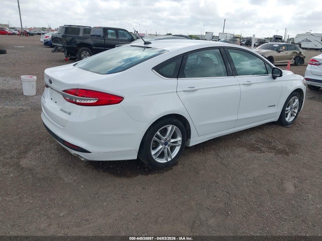 3FA6P0UU6JR100551 Ford Fusion Hybrid S