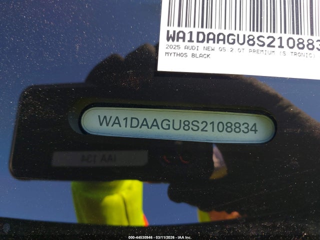 WA1DAAGU8S2108834 Audi All-new Q5 Premium Tfsi Quattro S Tronic