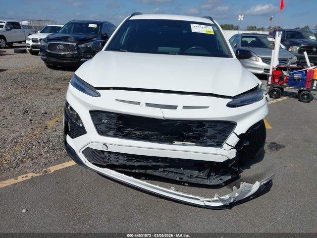 44531072 :رقم المزاد ، KM8K33A33NU919691 vin ، 2022 Hyundai Kona N Line مزاد بيع