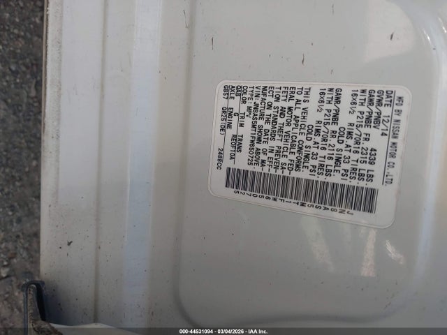 Nissan Rogue Select S 2015 JN8AS5MT1FW650725 Image 9
