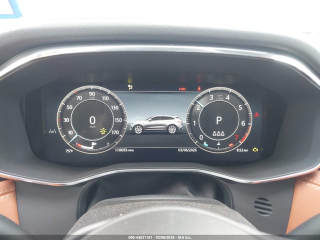 2025 Jaguar F-pace R-dynamic S P250 Awd Automatic მანქანა იყიდება აუქციონზე, vin: SADCT2EX4SA752792, აუქციონის ნომერი: 44531101