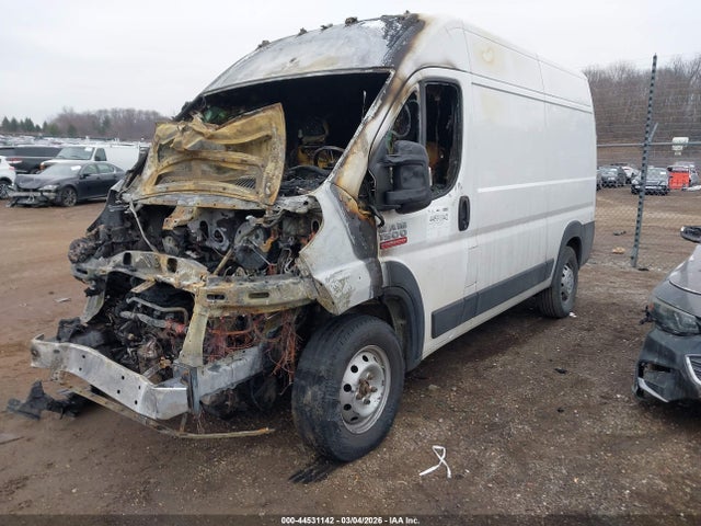 2019 Ram Promaster 1500 High Roof 136 Wb მანქანა იყიდება აუქციონზე, vin: 3C6TRVBG5KE565758, აუქციონის ნომერი: 44531142