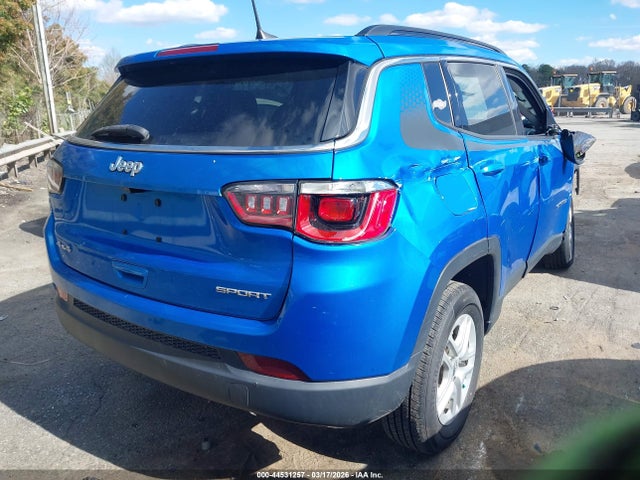 Aukcja sprzedaży 2020 Jeep Compass Sport 4x4, vin: 3C4NJDAB6LT148204, numer aukcji: 44531257
