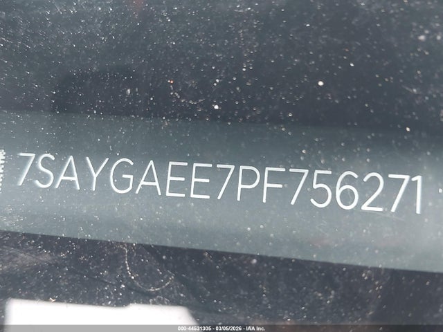 2023 Tesla Model Y Awd/long Range Dual Motor All-wheel Drive მანქანა იყიდება აუქციონზე, vin: 7SAYGAEE7PF756271, აუქციონის ნომერი: 44531305