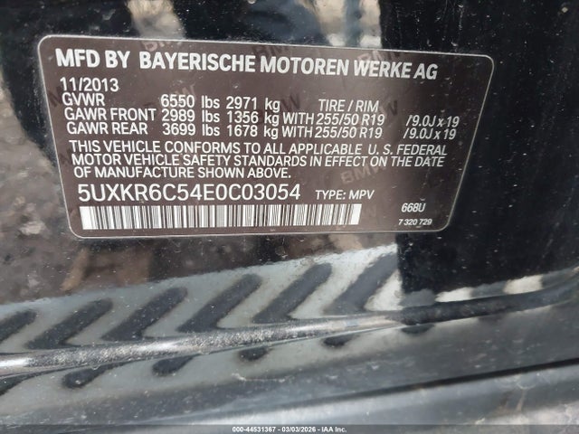 2014 BMW X5 5UXKR6C54E0C03054 Photo 8