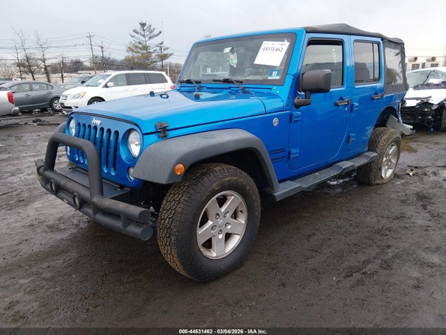 Продаж на аукціоні авто 2016 Jeep Wrangler Unlimited Sport, vin: 1C4BJWDG2GL295336, номер лоту: 44531462