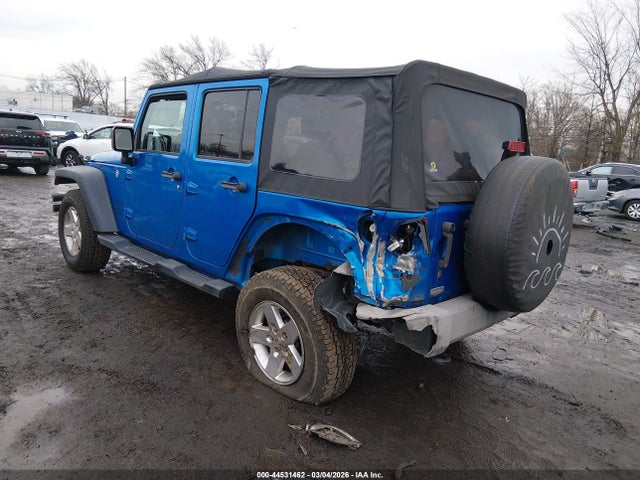 Продаж на аукціоні авто 2016 Jeep Wrangler Unlimited Sport, vin: 1C4BJWDG2GL295336, номер лоту: 44531462