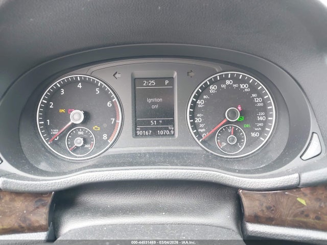 44531469 :رقم المزاد ، 1VWCS7A35EC098082 vin ، 2014 Volkswagen Passat 1.8t Sel Premium مزاد بيع