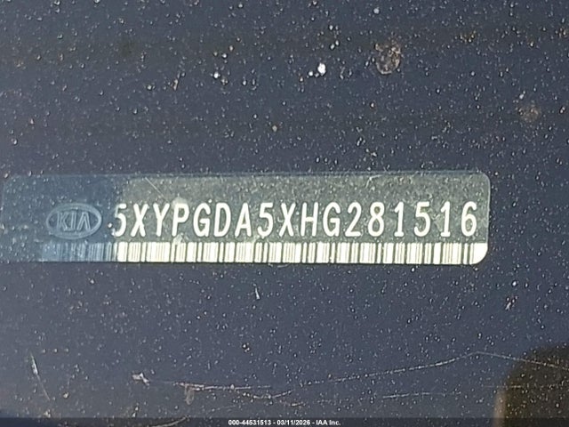 2017 KIA SORENTO 5XYPGDA5XHG281516 Photo 8