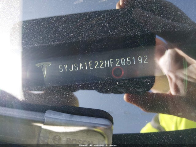 2017 TESLA MODEL S 5YJSA1E22HF205192 Photo 8