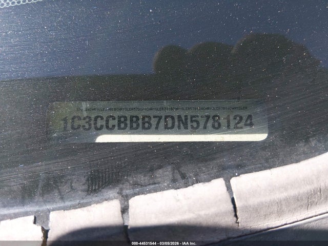 2013 Chrysler 200 Touring მანქანა იყიდება აუქციონზე, vin: 1C3CCBBB7DN578124, აუქციონის ნომერი: 44531544