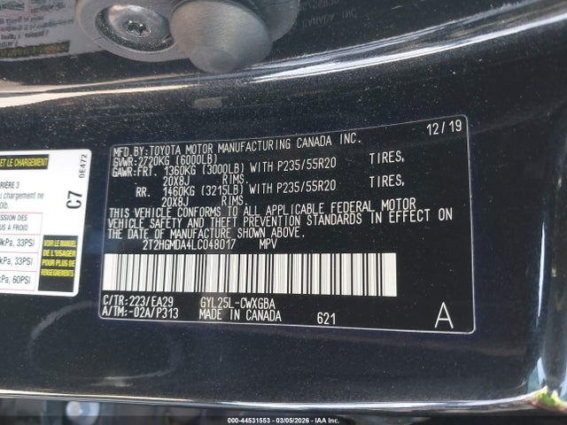2020 LEXUS RX 450H 2T2HGMDA4LC048017 Photo 8