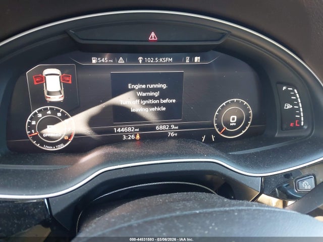 44531593 :رقم المزاد ، WA1VAAF72HD030399 vin ، 2017 Audi Q7 3.0t Premium مزاد بيع