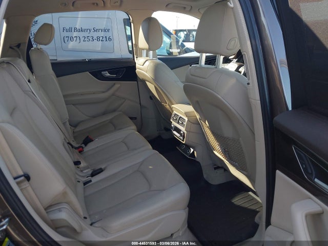 44531593 :رقم المزاد ، WA1VAAF72HD030399 vin ، 2017 Audi Q7 3.0t Premium مزاد بيع