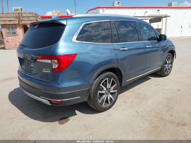 Honda Pilot Awd Elite 2022 5FNYF6H03NB013262 Image 4