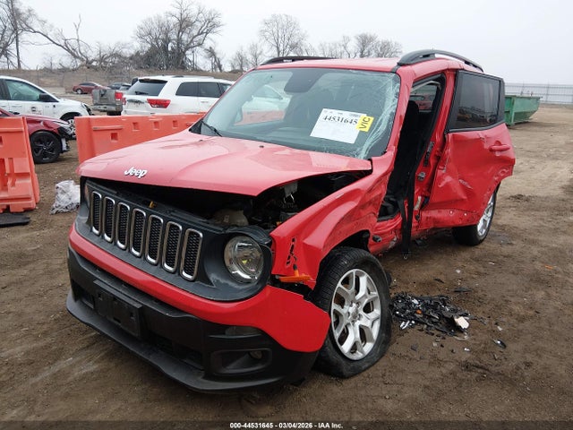 Aukcja sprzedaży 2017 Jeep Renegade Latitude 4x4, vin: ZACCJBBB1HPF36918, numer aukcji: 44531645