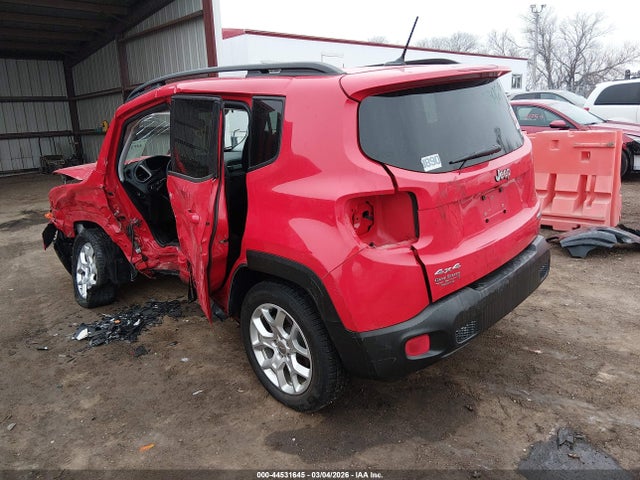 Aukcja sprzedaży 2017 Jeep Renegade Latitude 4x4, vin: ZACCJBBB1HPF36918, numer aukcji: 44531645