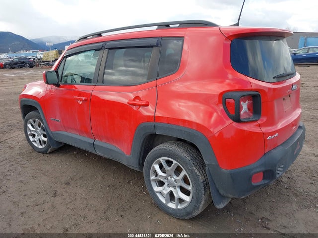 2018 Jeep Renegade Latitude 4x4 მანქანა იყიდება აუქციონზე, vin: ZACCJBBB1JPH69364, აუქციონის ნომერი: 44531821