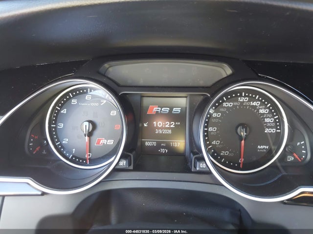 44531830 :رقم المزاد ، WUAC6AFR4EA900251 vin ، 2014 Audi Rs 5 4.2 مزاد بيع