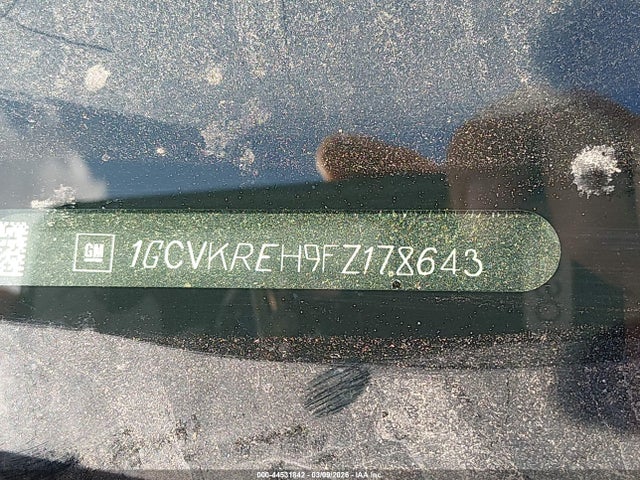 1GCVKREH9FZ178643 Chevrolet Silverado 1500 1lt