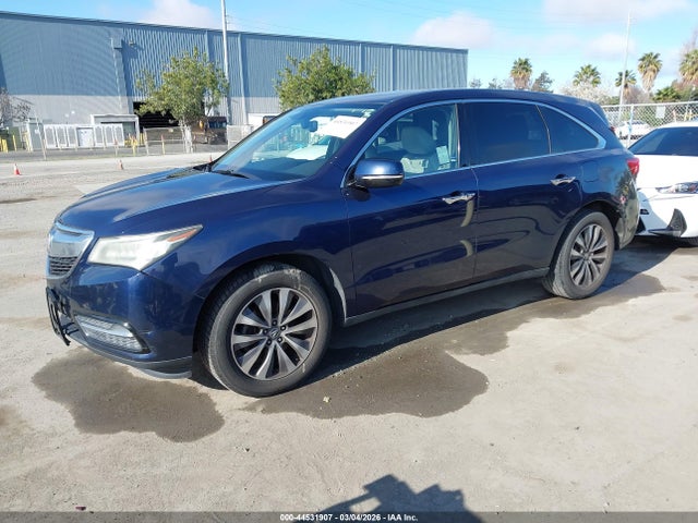 44531907 :رقم المزاد ، 5FRYD3H44FB012323 vin ، 2015 Acura Mdx Technology Package مزاد بيع