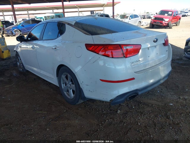 2014 Kia Optima Lx მანქანა იყიდება აუქციონზე, vin: 5XXGM4A78EG317066, აუქციონის ნომერი: 44531958