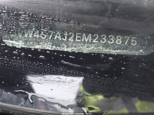 44531960 :رقم المزاد ، 3VW4S7AJ2EM233875 vin ، 2014 Volkswagen Jetta Gli مزاد بيع