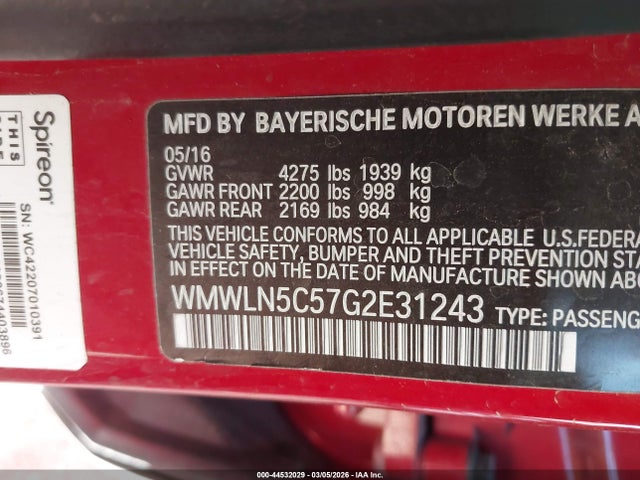 2016 MINI CLUBMAN WMWLN5C57G2E31243 Photo 8