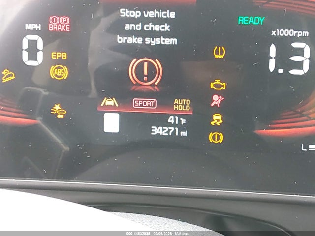 2023 Kia Sportage Hybrid Ex მანქანა იყიდება აუქციონზე, vin: KNDPVCAG6P7023863, აუქციონის ნომერი: 44532035